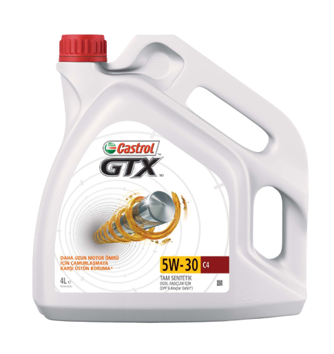 Моторное масло Castrol GTX 5W-30, 4л (CASTROL: 15BE03)